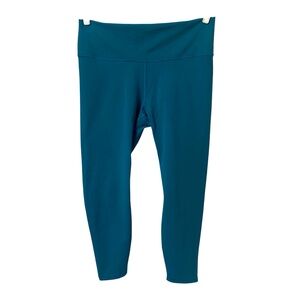 Powerhold by Fabletics high waist teal performance workout active leggings 1X